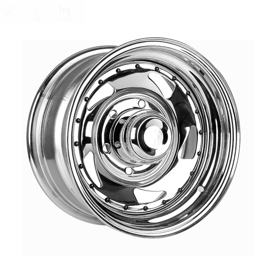 Wheelsky хорошо работать под 15 дюймов 15x6,0 6x139,7 хром направленного стали 4x4 колеса для прицепа