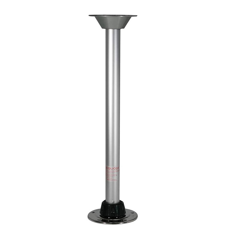 Hot Sales Adjustable Tread-lock Table Leg System Removable Pedestal Stand Base for RV Marine Boat Caravan Motorhome