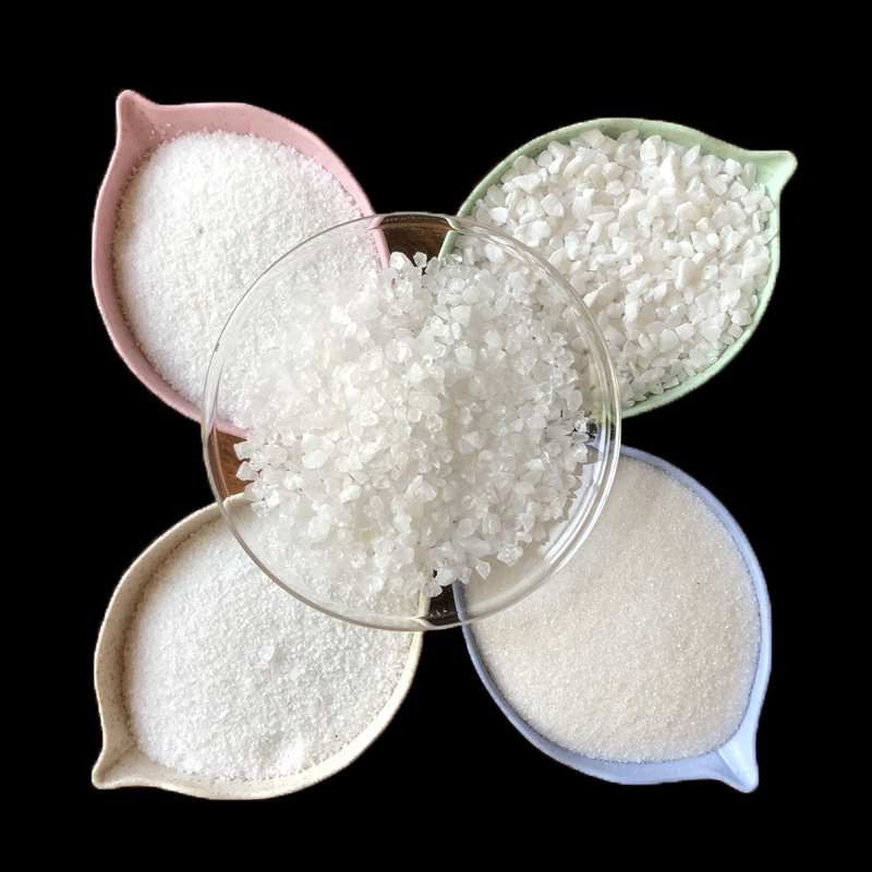 Quartz sand white fish tank bottom sand hotel trash can ashtray pure white landscape sand