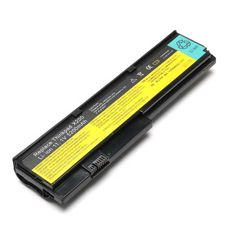 Hot sales Li-ion 5200mAh 58WH laptop battery for Lenovo/IBM ThinkPad X200 X200S