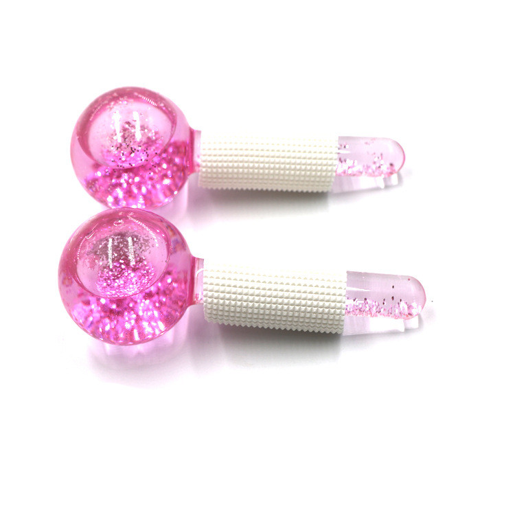 ice globes glitter cooling facial ice globes facial ice globes for face