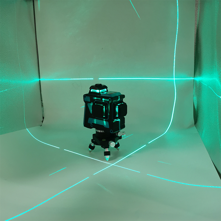 3D зеленый лазерный луч строительство измерительные инструменты автоматический лазерный уровень