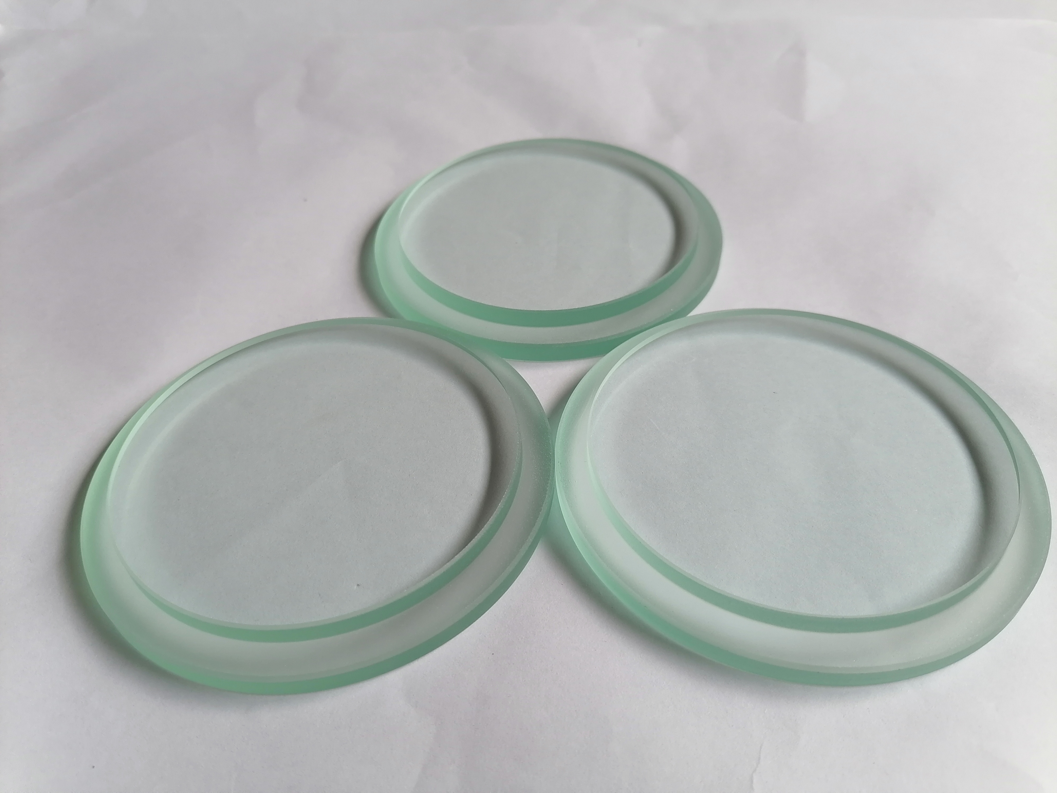 High quality transparent tempered glass step glass
