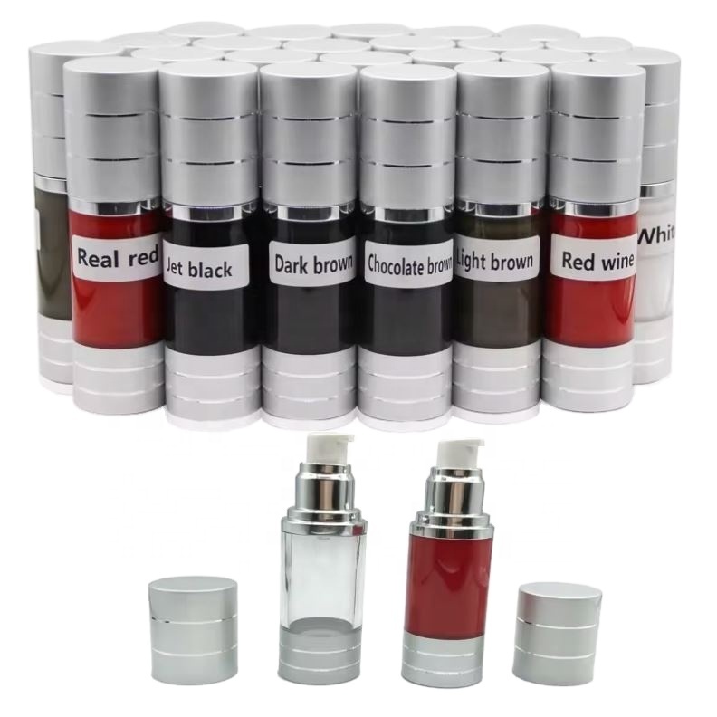 Permanent Makeup Pigment High Quality Soft Silicone Fake Leather Cosmetic Natural Eyebrow Tattoo Ink