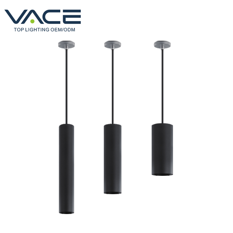 Современный дизайн, простая декоративная Подвесная лампа VACE, алюминиевые светодиодные подвесные светильники
