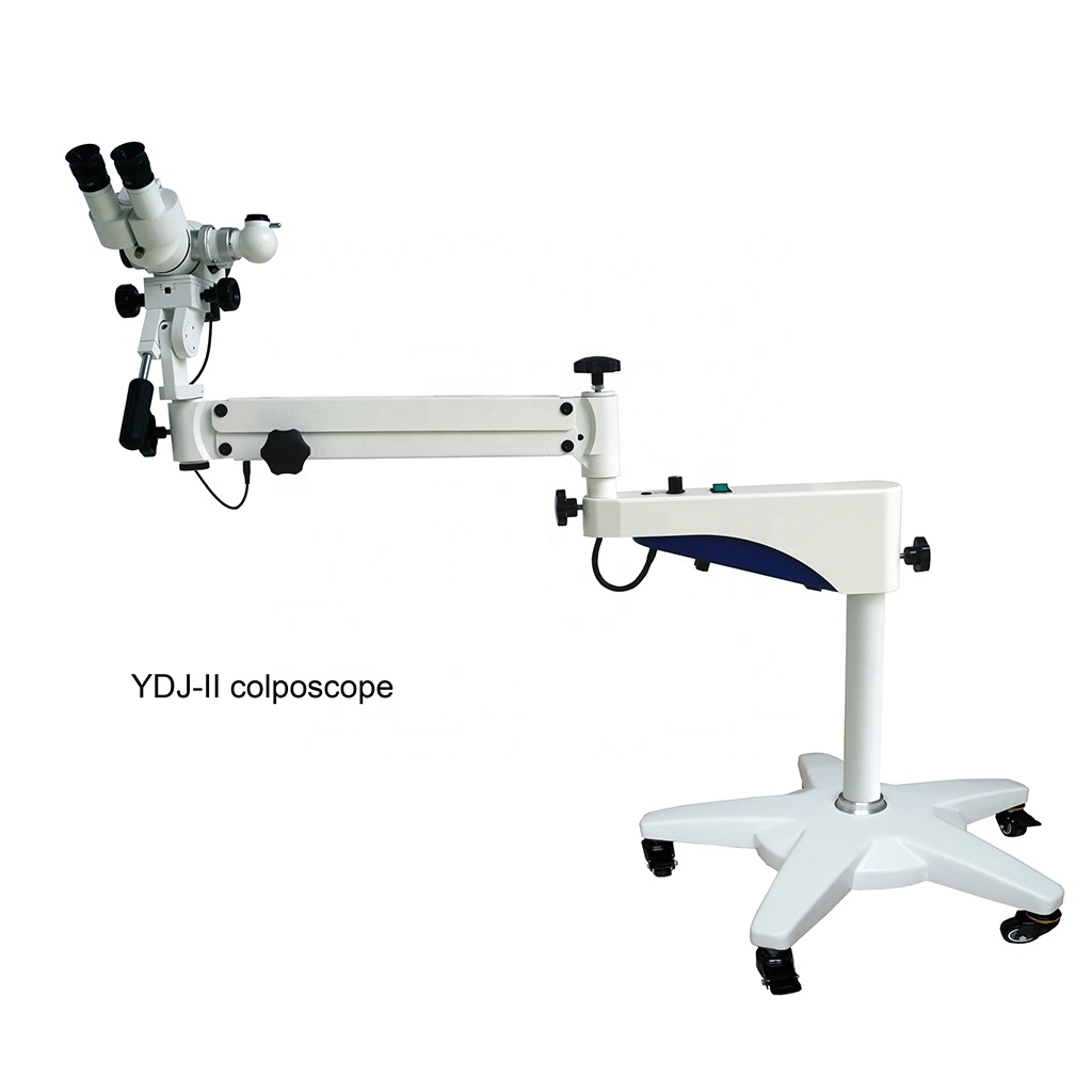 2.7X, 4.4X, 6.6X, 10X, 16.6X Vagina optical Video colposcope for gynecology