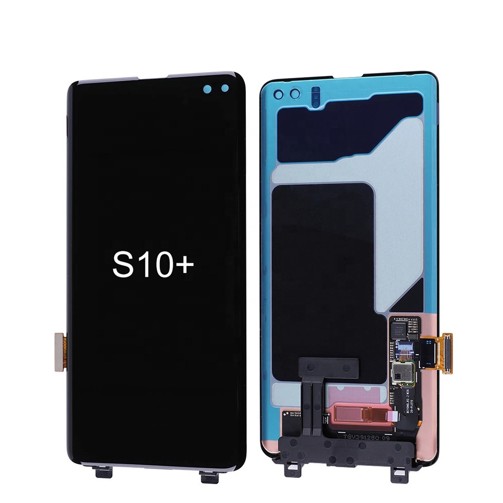 Чанлинь OEM OLED LCD SM-G975 активно-матричные осид дисплеем сенсорный экран оригинальный сенсорный экран для Samsung Galaxy S10 Plus, с корпусом, запасные части