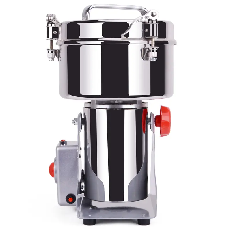 1500G Commercial Electric Stainless Steel Cereal Corn Maize Grinding Milling Machine Rice Grinder Flour Mill