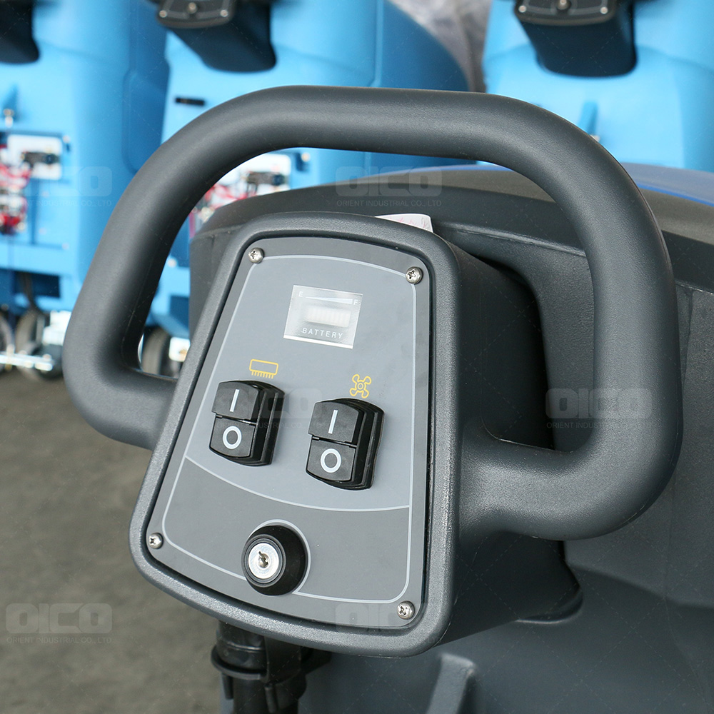 OR-V5 supermarket floor scrubber industrial battery automatic floor scrubber dryer industrial walk behind floor scrubber