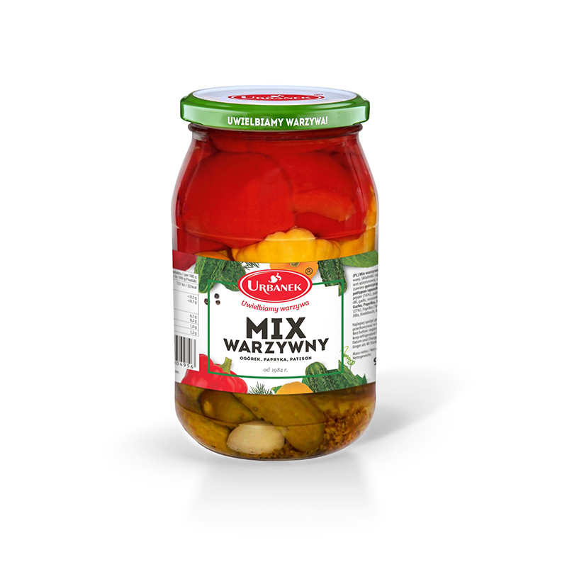 Хит продаж, стеклянные банки с маринованной кислотой, праздничная вода, смесь овощей, огурец, помидор, паттипан, сквош, маринованный