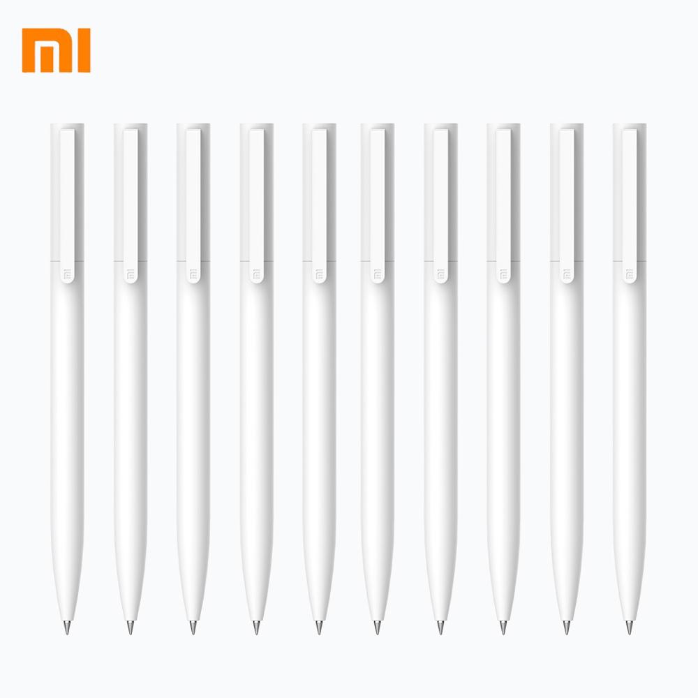 Новое прибытие оригинальный Xiaomi Мини гелевая ручка MI ручка 9,5 мм ручка PREMEC гладкой Швейцарии пополнения MiKuni Япония чернила (черный/синий) лучший подарок