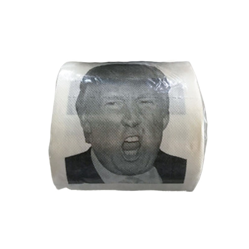 2020 Новое поступление фабричная оптовая торговля Дональд Трамп печатная туалетная бумага