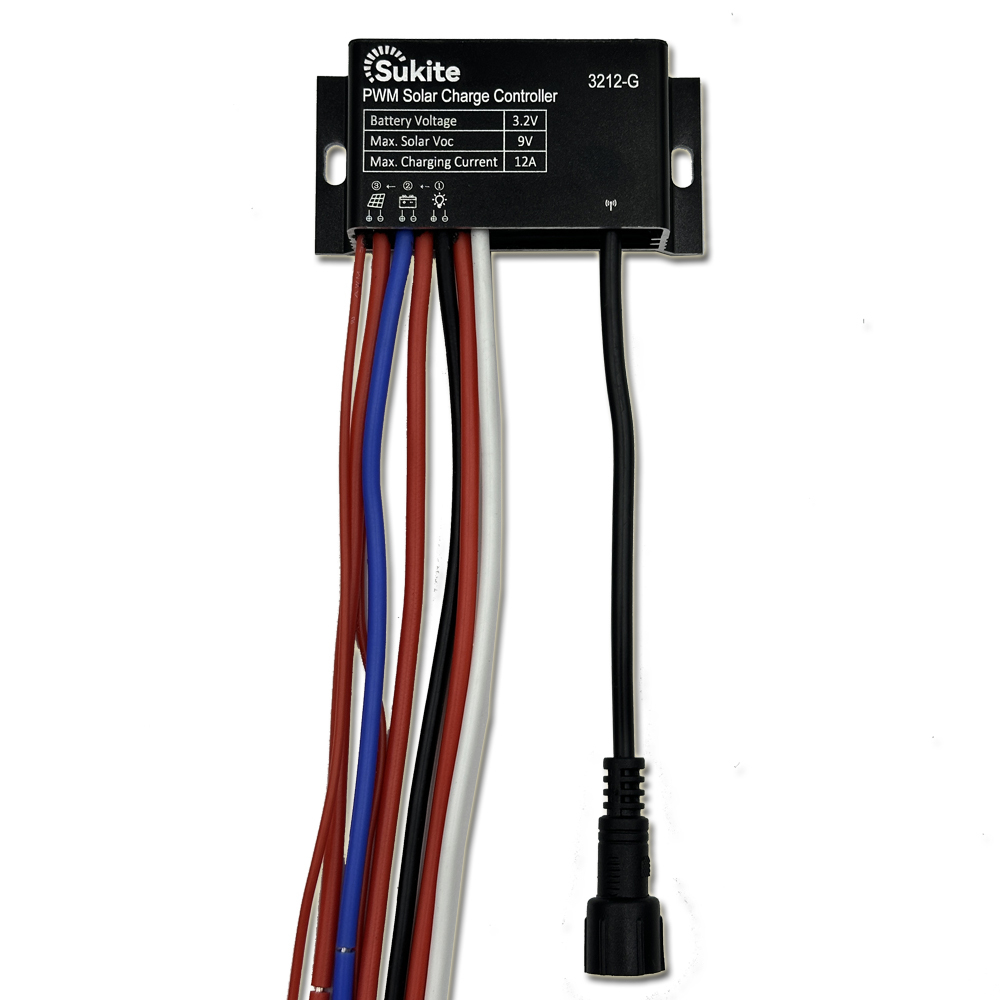 Factory direct sales solar charging controller with boost constant current LED driver charging discharging voltage controller