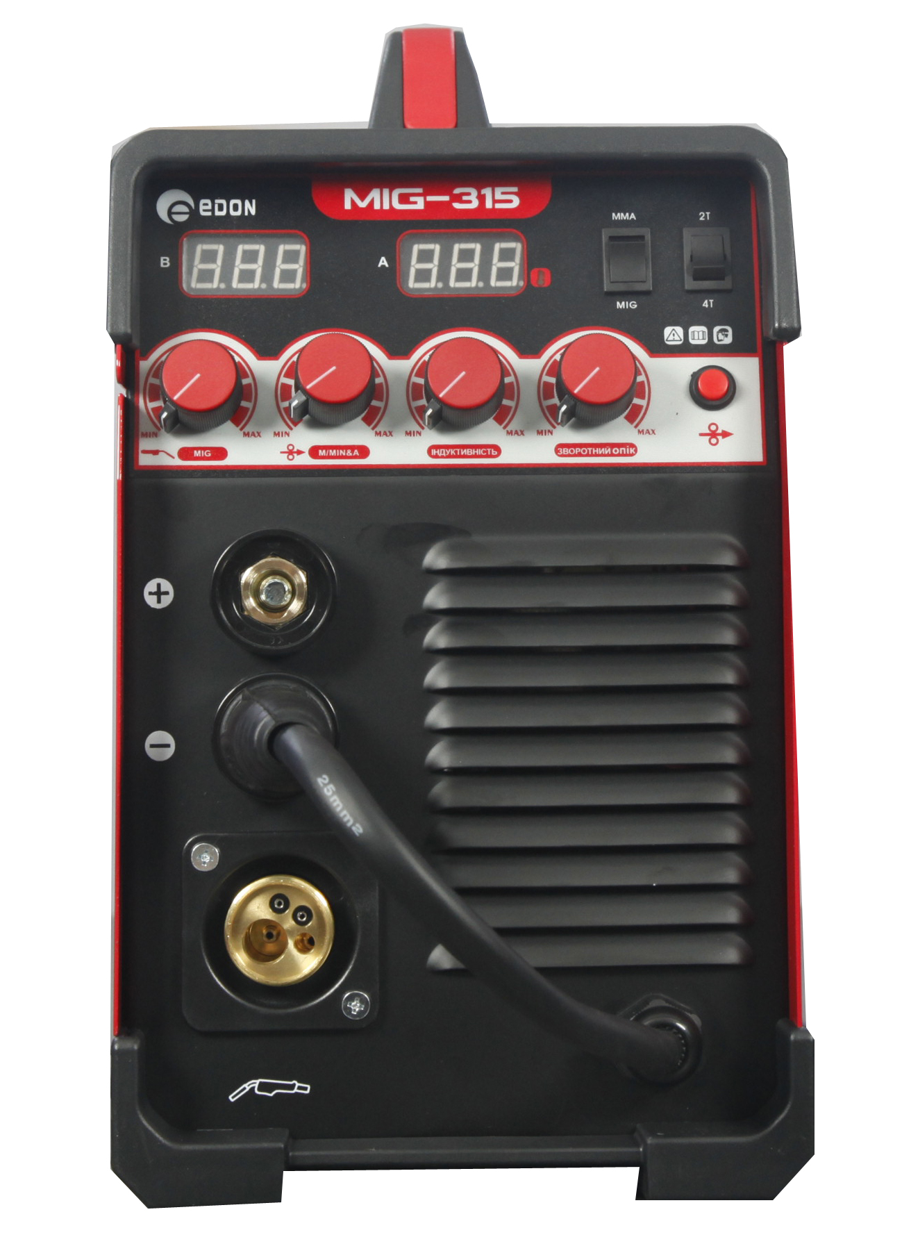 EDON MIG MAG MMA 3 в 1 MIG-315 CO2 газ и GALESS инвертор MIG сварочный аппарат MIG WELDER