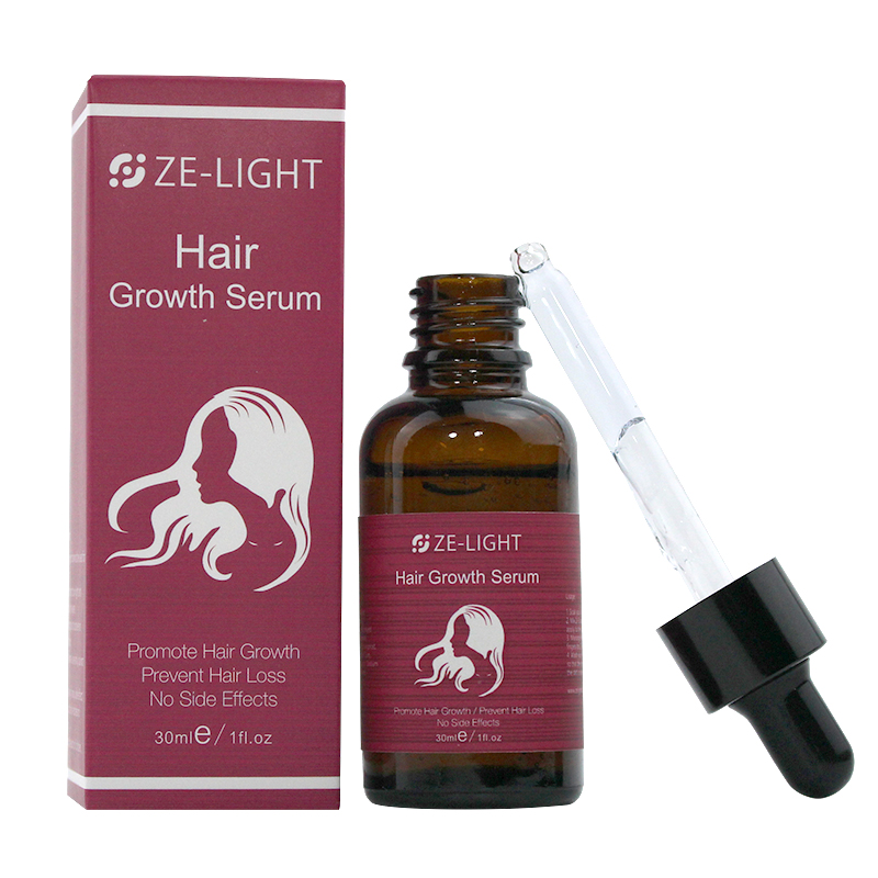 Ze Light, лучшая натуральная сглаживающая Сыворотка для быстрого роста человеческих волос, фирменная Женская Органическая Сыворотка для роста волос