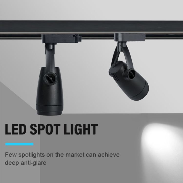 Professional Design Indoor Lighting Living Room MR16/G5.3/GU10 Customizable Wattage LED Track Light