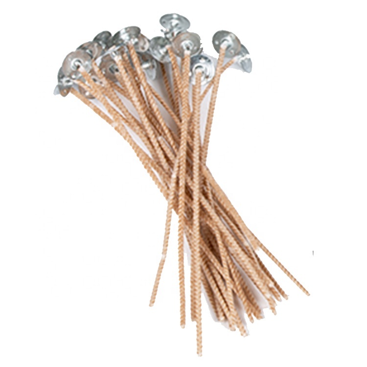 Custom High Quality Candle fuses Smokeless fuses with fuse holder for scented candle making