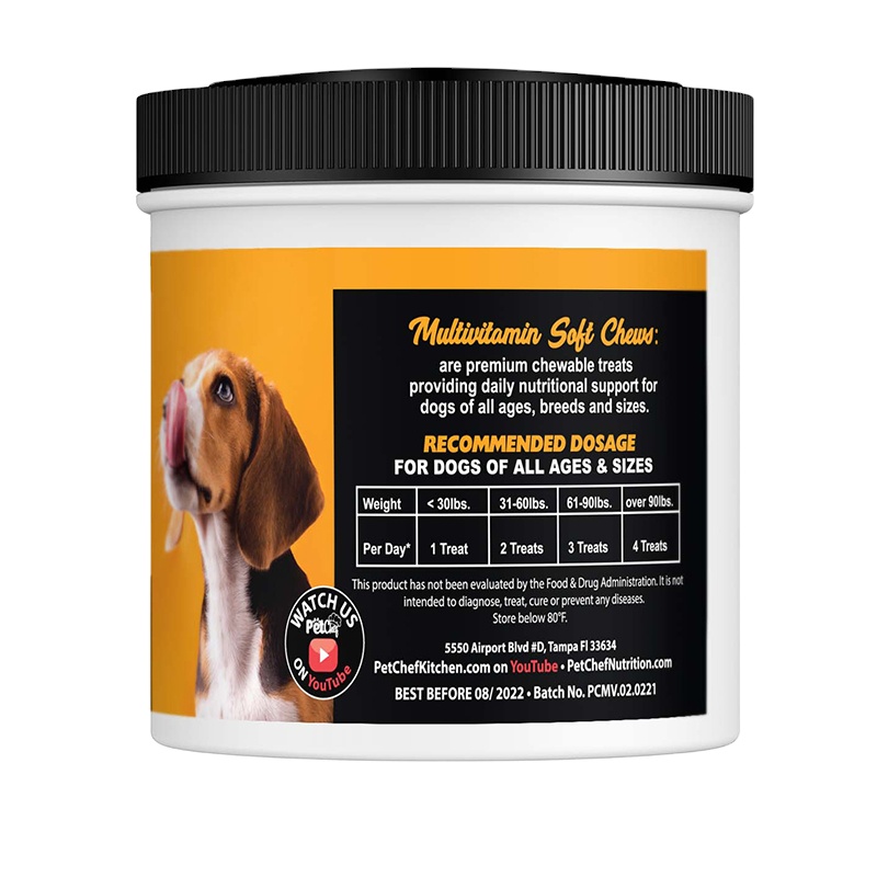 Multi-vitamins for dogs Dog Pet Treats Dog health care products pet nutritional supplements customize formulating available