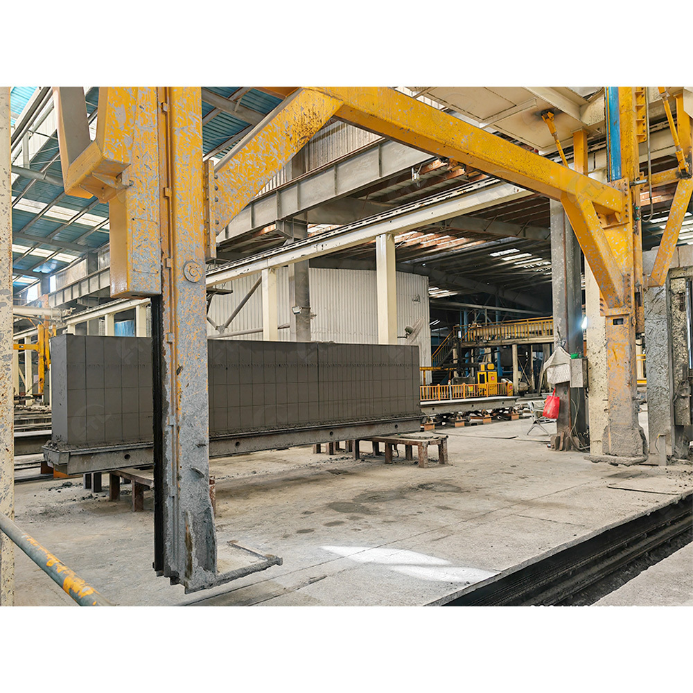 Building material machinery! AAC ALC CLC autoclaved aerated concrete block machine with Uzbekistan office