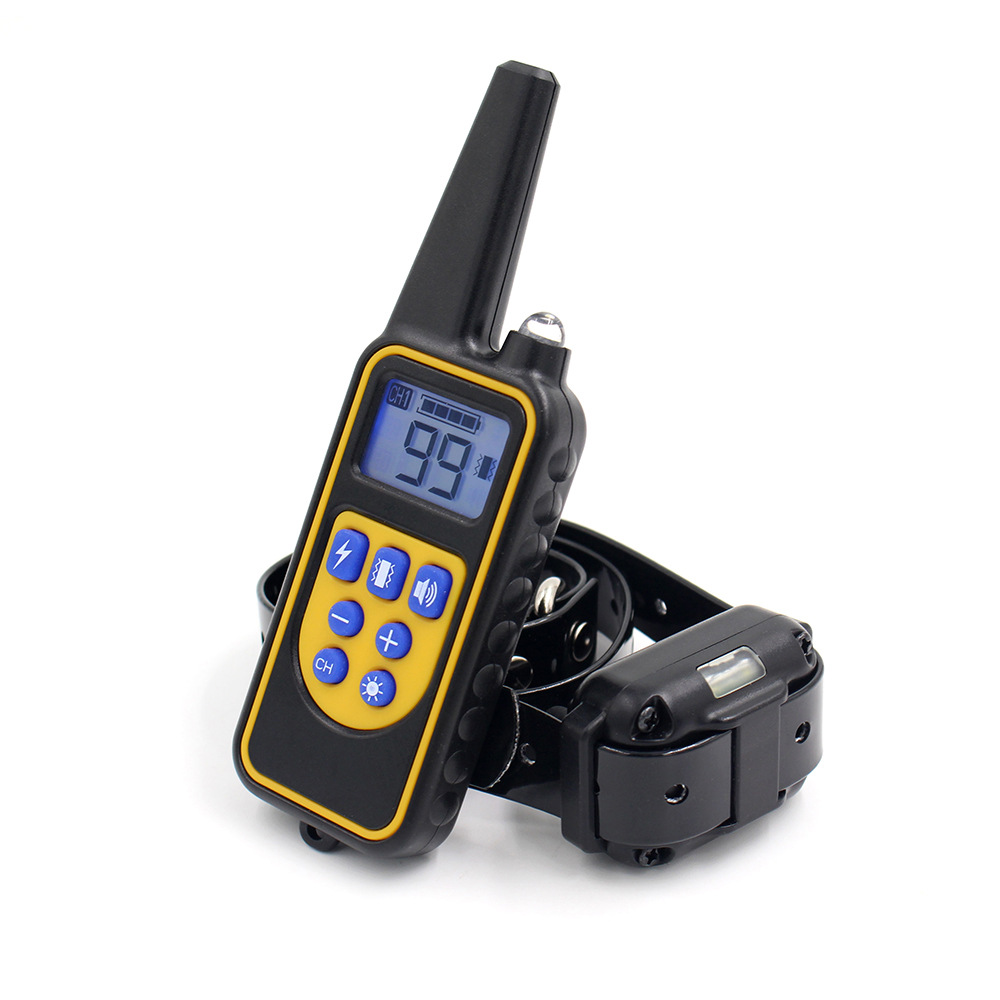 Pet Trainer Waterproof Rechargeable Adjustable Electric Remote Dog Training Collar