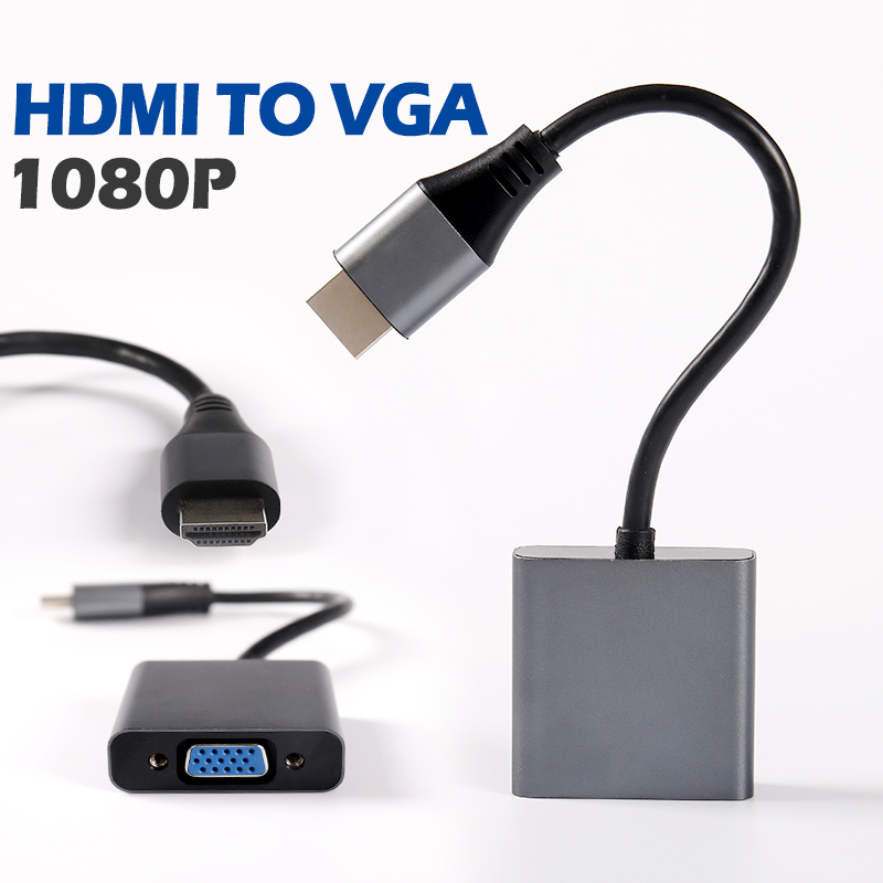wholesale hdmi to vga cable converter adapter with audio micro adaptor