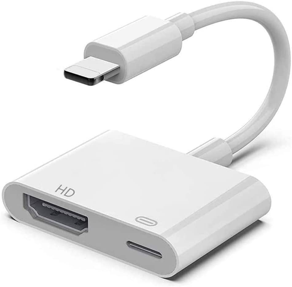 2-в-1 адаптер lighting to Digital AV HDTV соединительный кабель синхронизации преобразователь экрана HDMI совместимый адаптер для iPhone