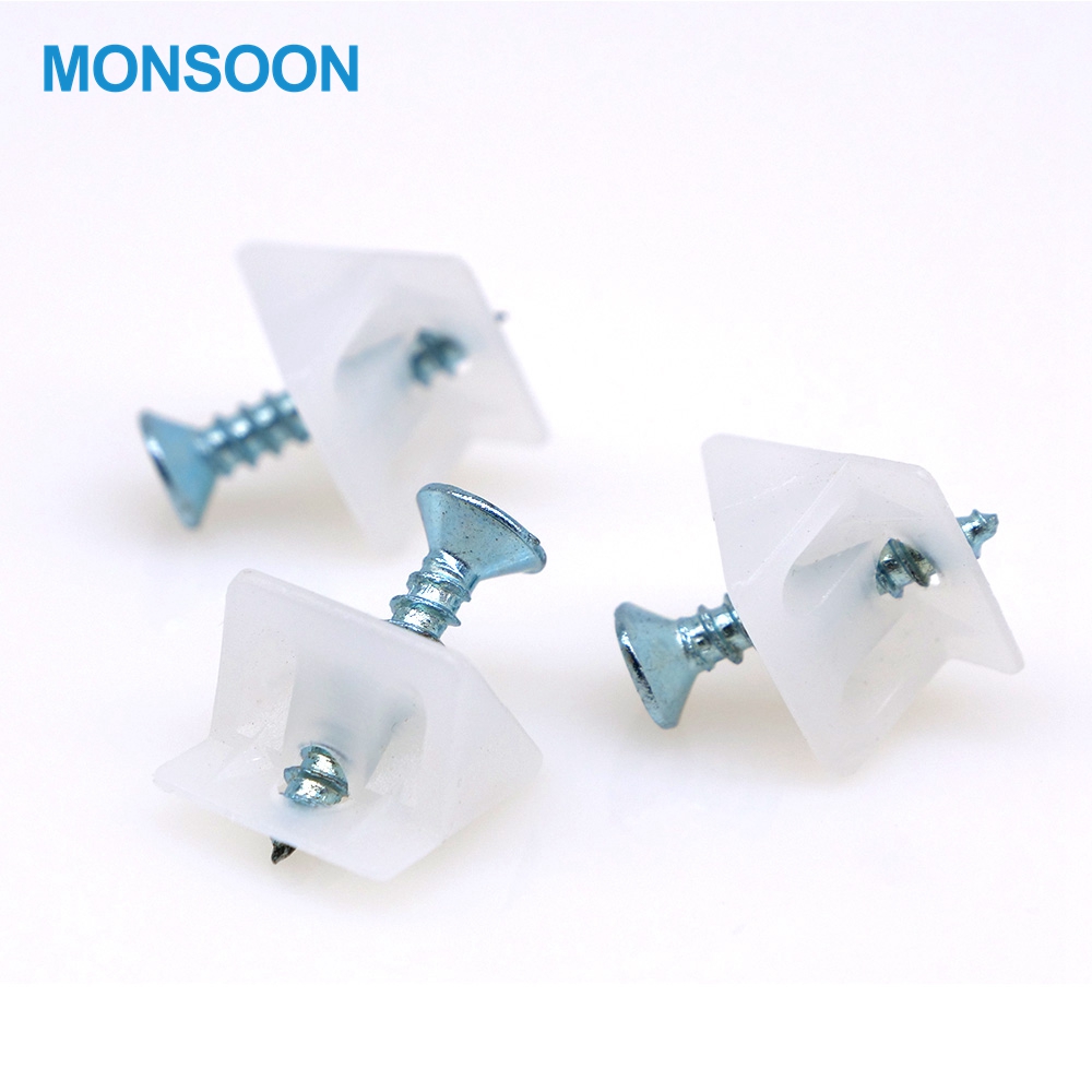 MONSOON мебельная фурнитура Соединительный фитинг прозрачный шкаф 5 мм Невидимый Шкаф Полка Поддержка Пластиковая полка pin