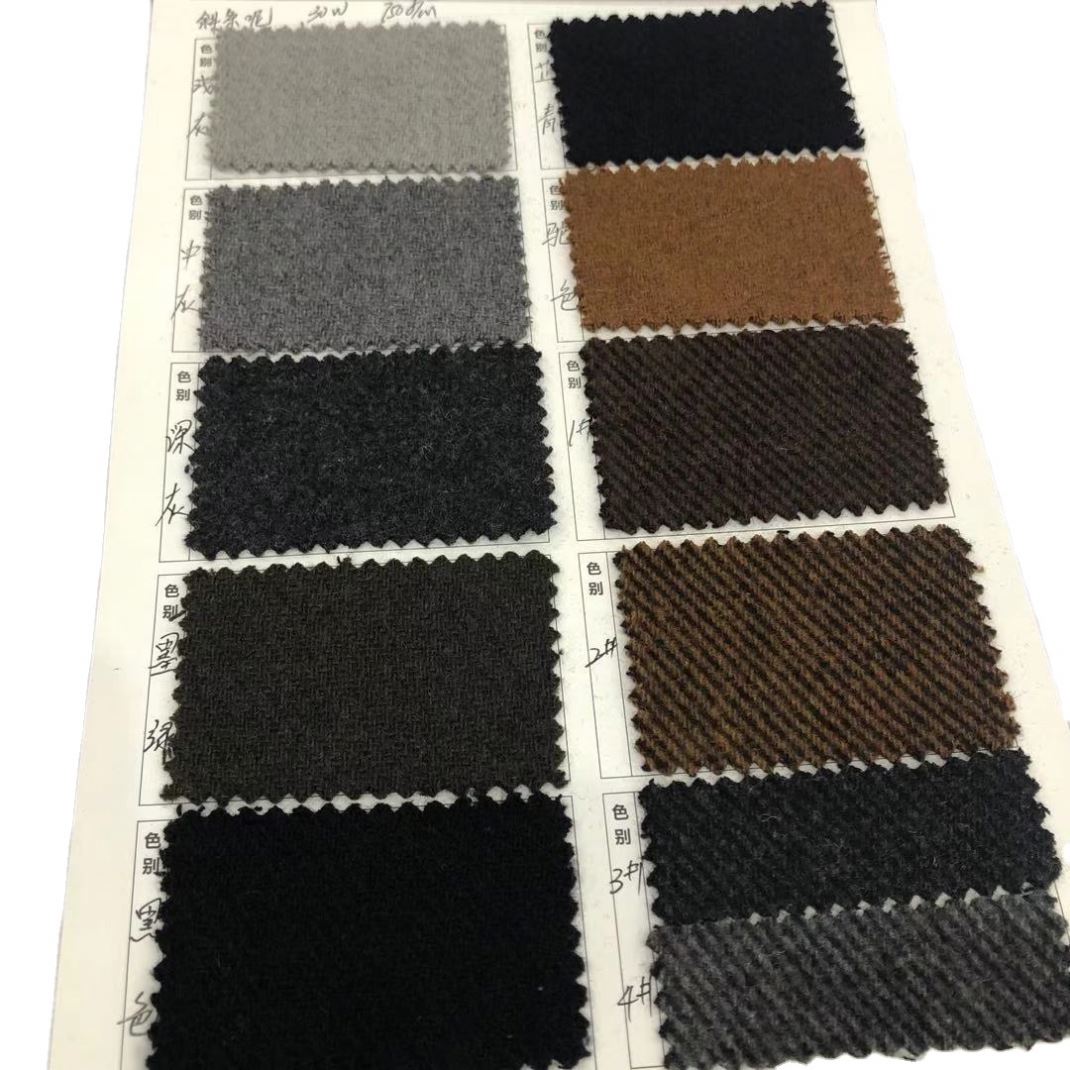 30% шерстяная ткань Wool750g/m для пальто, односторонняя шерстяная ткань