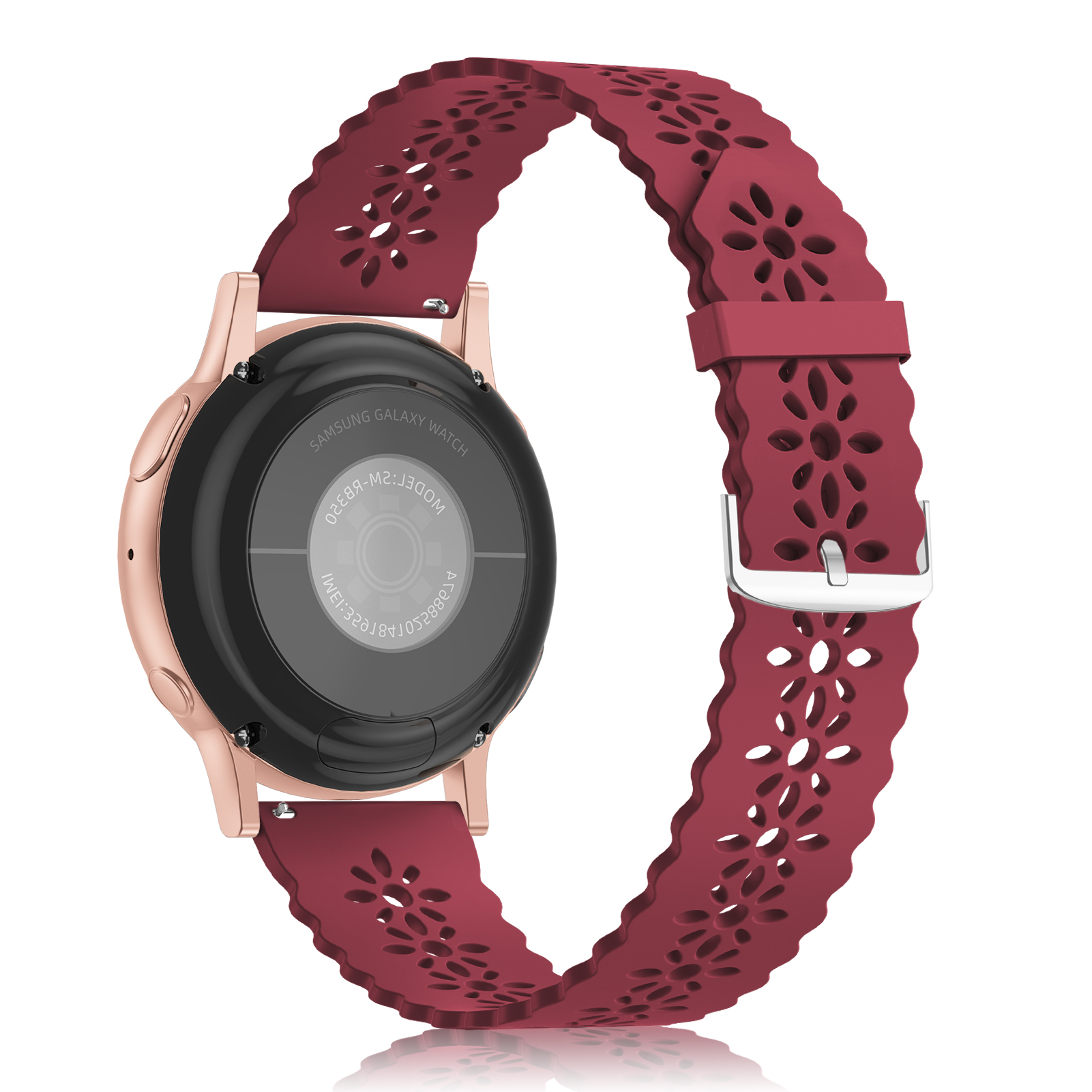 2021 Christmas Hot products silicone Rubber Replacement for watch band compatible with Samsung Galaxy Watch 4  3   Active 2