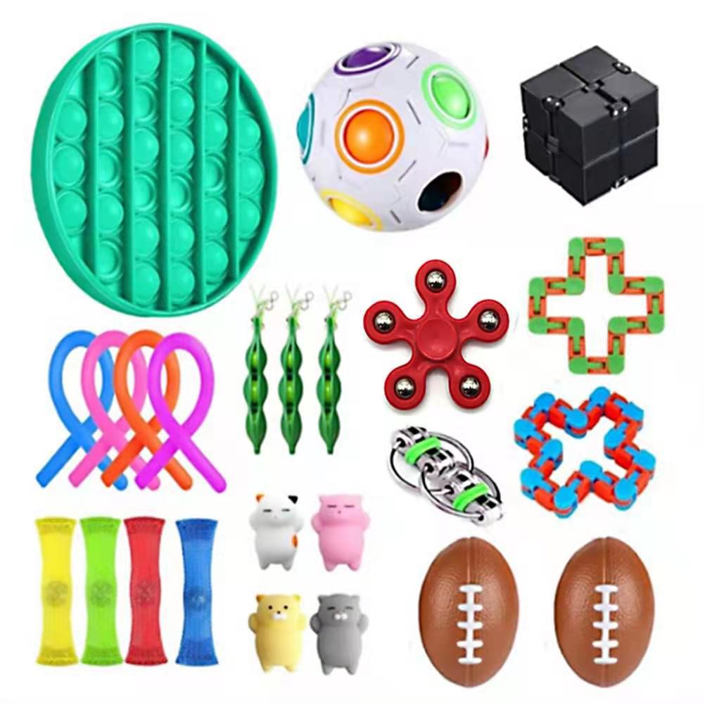 Sensory Fidget Toys Set for Anxiety, Stress Relief Fidgets for Kids Adults