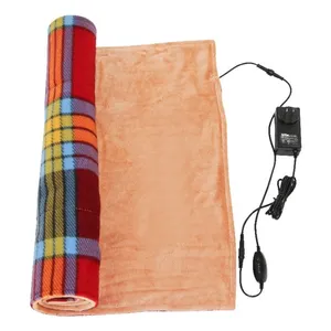 Лобового стекла с подогревом 12V электрический одеяло с контролем температуры автомобиля одеяло, одеяло для путешествий, для женщины и ребенка