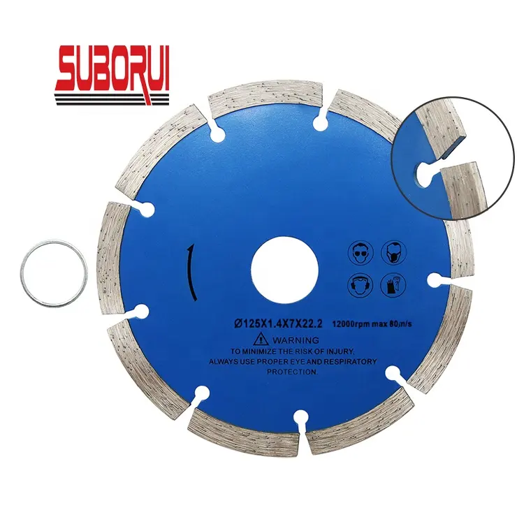 Cold Press Sintered Segmented Diamond Masonry Circular Saw Disc for marble Dry Plate