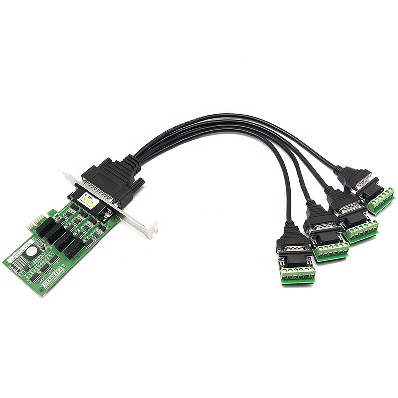Uotek UT-794i 4 порта PCI-E RS485 RS422 мульти-последовательный порт карты с изоляцией