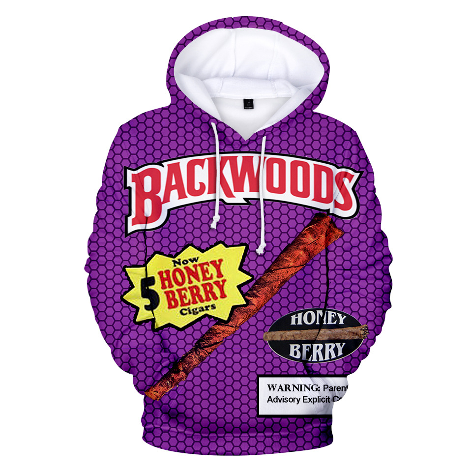 2021 новый дизайн, горячая Распродажа, худи с 3d принтом Backwood, оптовая продажа, худи с принтом Backwood, фабрика худи