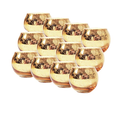 Boreal Europe Style Gold Plating Wedding Candle Cup Wedding Home Party Decoration Gold Glass Candle Jar
