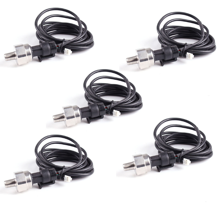 2" digital car air pressure gauge ruian stock sensor 5m length cable air suspension switch 1/8 NPT