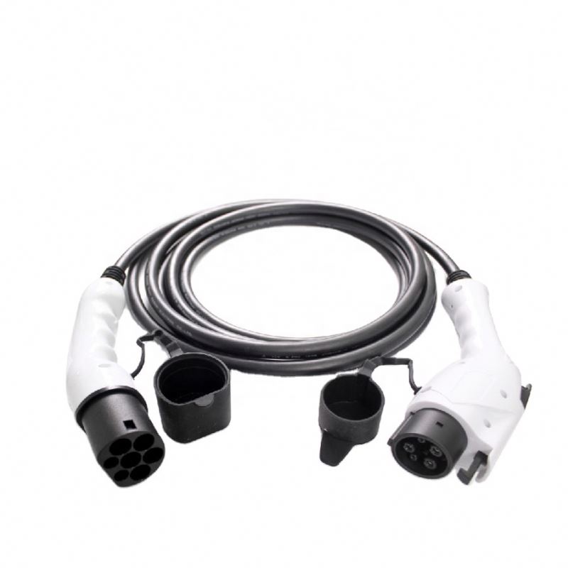 Electric Portable type 1 to type 2 charging cable 250V AC 16A car battery charger