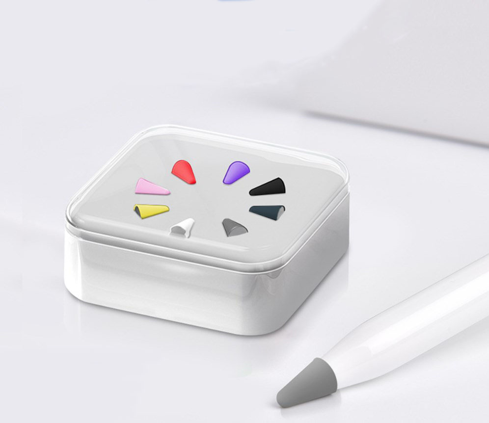 Силиконовые наконечники чехол для Apple Pencil 1st и 2nd G Силиконовые наконечники колпачки тонкий легкий тонкий защитный чехол бесшумный рисунок