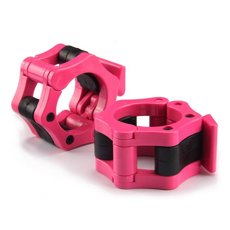 Hot Sale Competition Weight Lifting Factory Price Barbell Collar 25 50mm Diameterg Nylon Barbell Collar