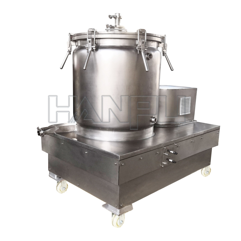 High Efficiency Ethanol CBD Oil Extraction Centrifuge With Universal Wheel