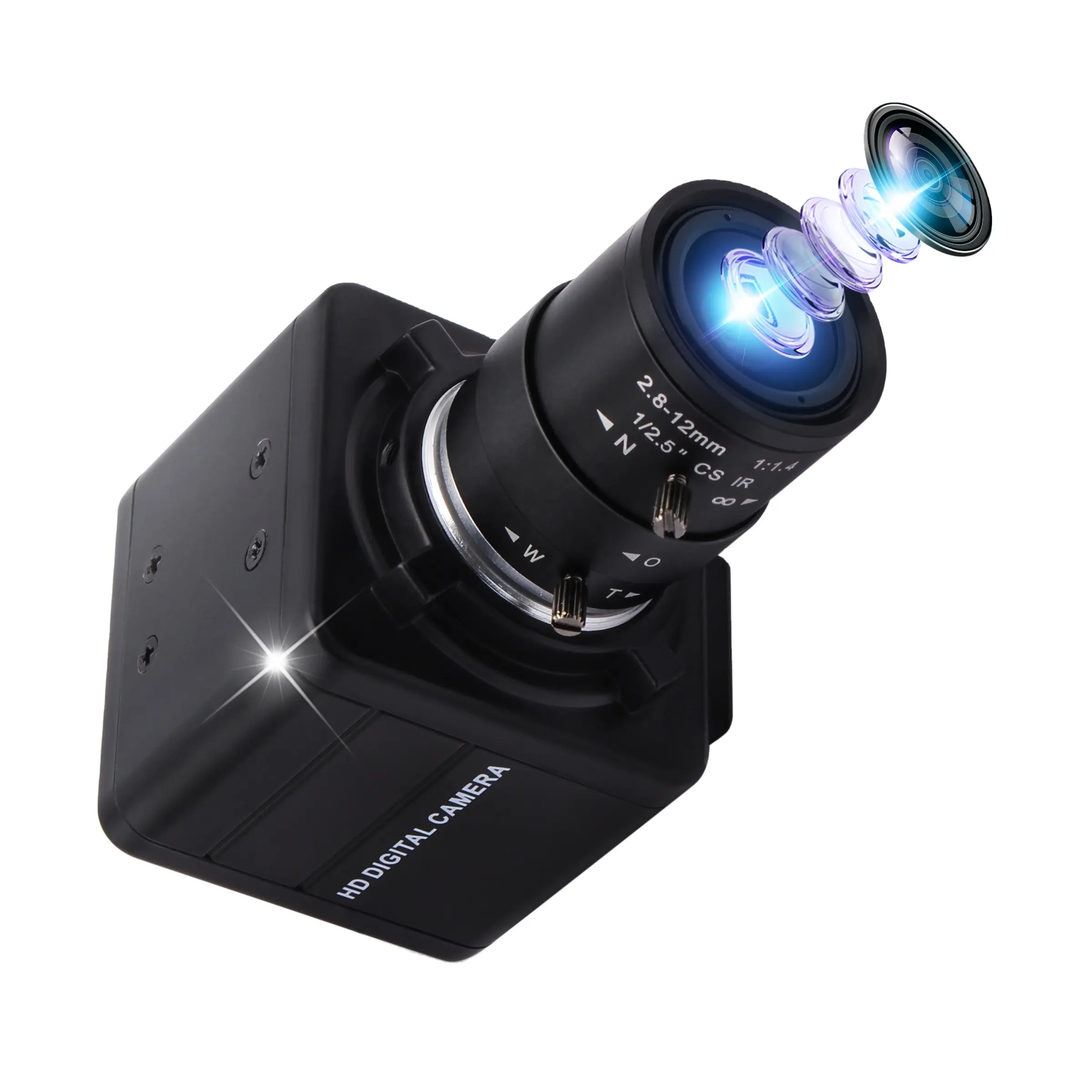 ELP 4K Camera 2.8-12mm Lens USB Camera With 3840x2160 HD Webcam 4K Sony Sensor For MAC/Windows/Linux/Raspberry Pi Web Camera