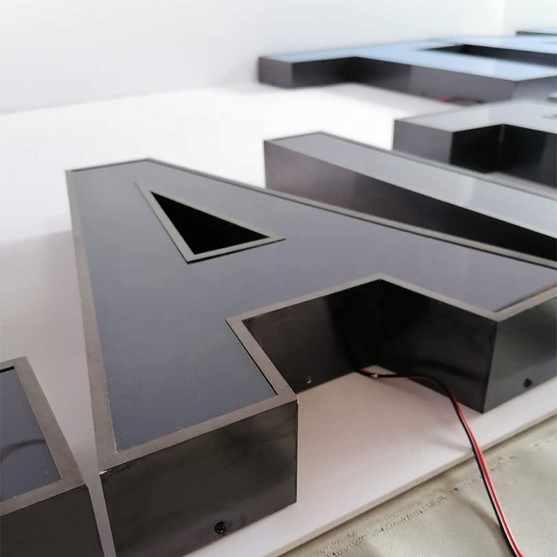 3D реклама светодиодная подсветка большая надпись светодиодный логотип вывески наружные светодиодные знаки