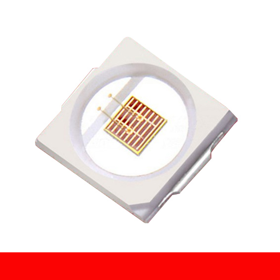 1 Вт SMD 3030 Красный 2,0 нм медный кронштейн с золотым проводом светодиоды 2,4-в Epistar двойной чип для лампы для выращивания растений