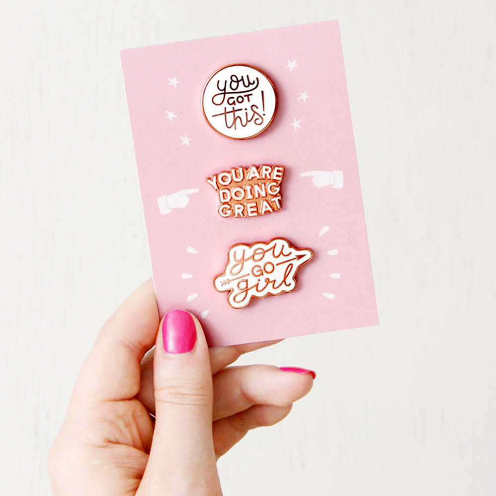 Metal badges manufacture wholesale custom lapel pins no minimum cute crafts bag accessories alphabet hard soft enamel pins