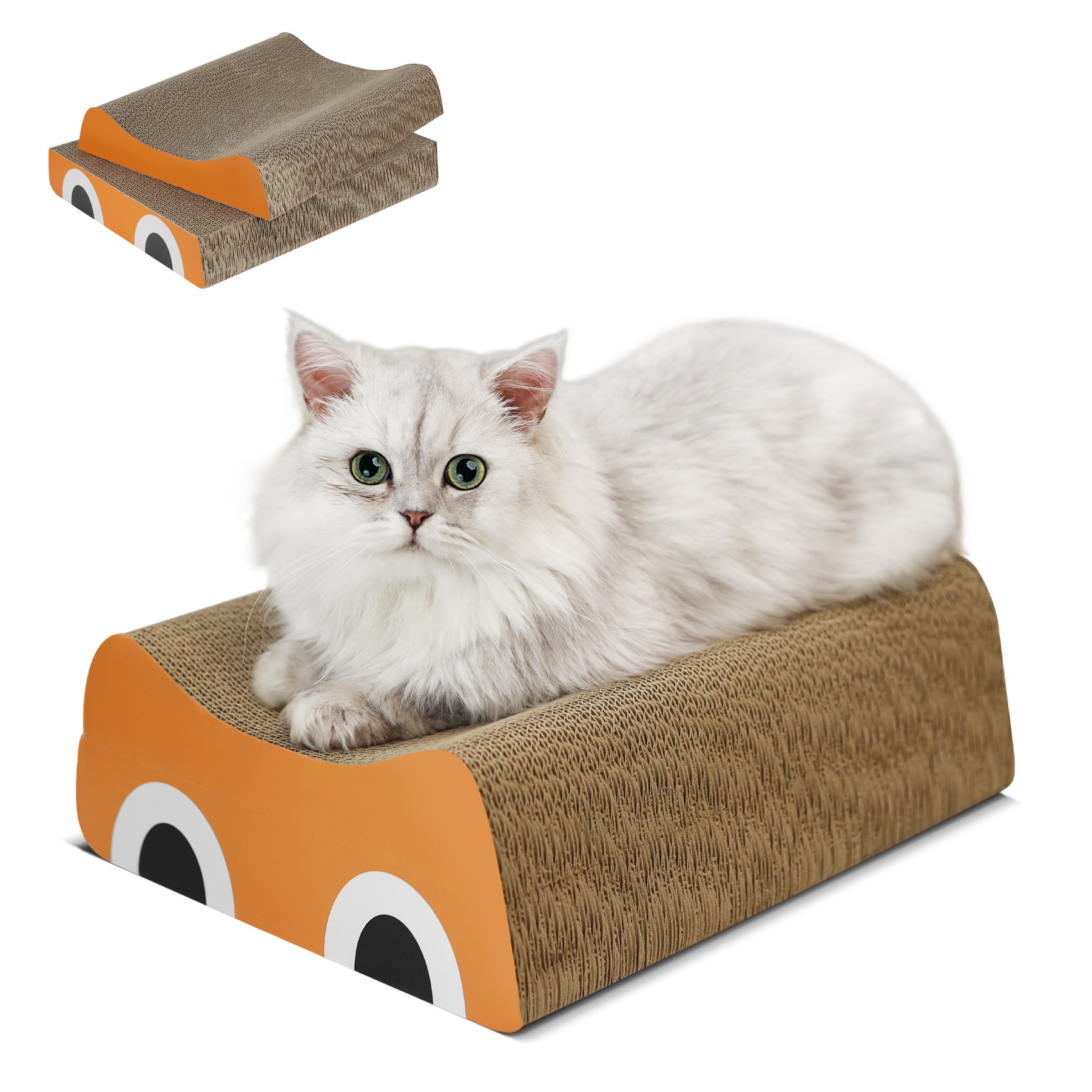 New pet supplies wholesale Cat Scratcher Cardboard corrugated Bead lovely soft cat bed luxury cat house