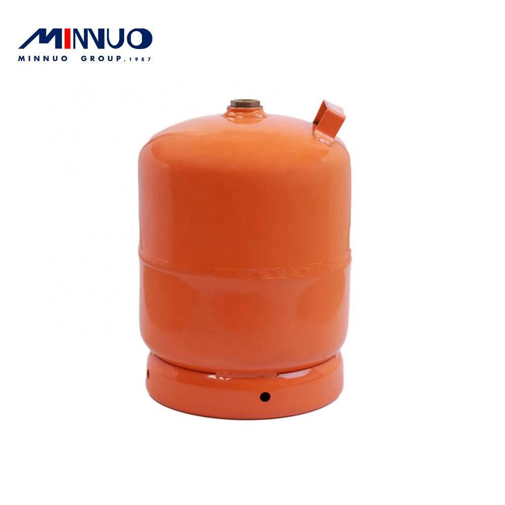 Portable empty steel 5kg lpg gas cylinder with stove for camping and cooking in Haiti