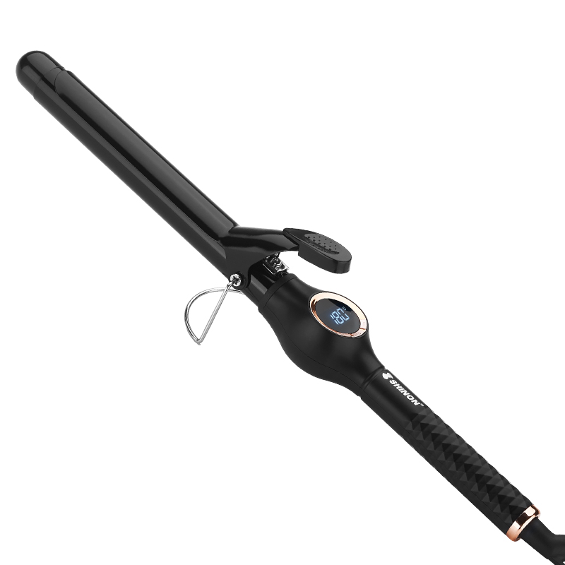 3 In1Curling Iron Deep Waver Hair Styling Tool Waver Curler 25mm Wands Hair Crimper Private Label LCD Display 3 Barrel Pink Max