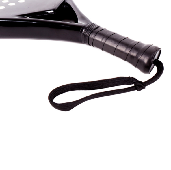 round shape custom logo light weight high quality pro fiberglass carbon 3k 12k 18k padel racket