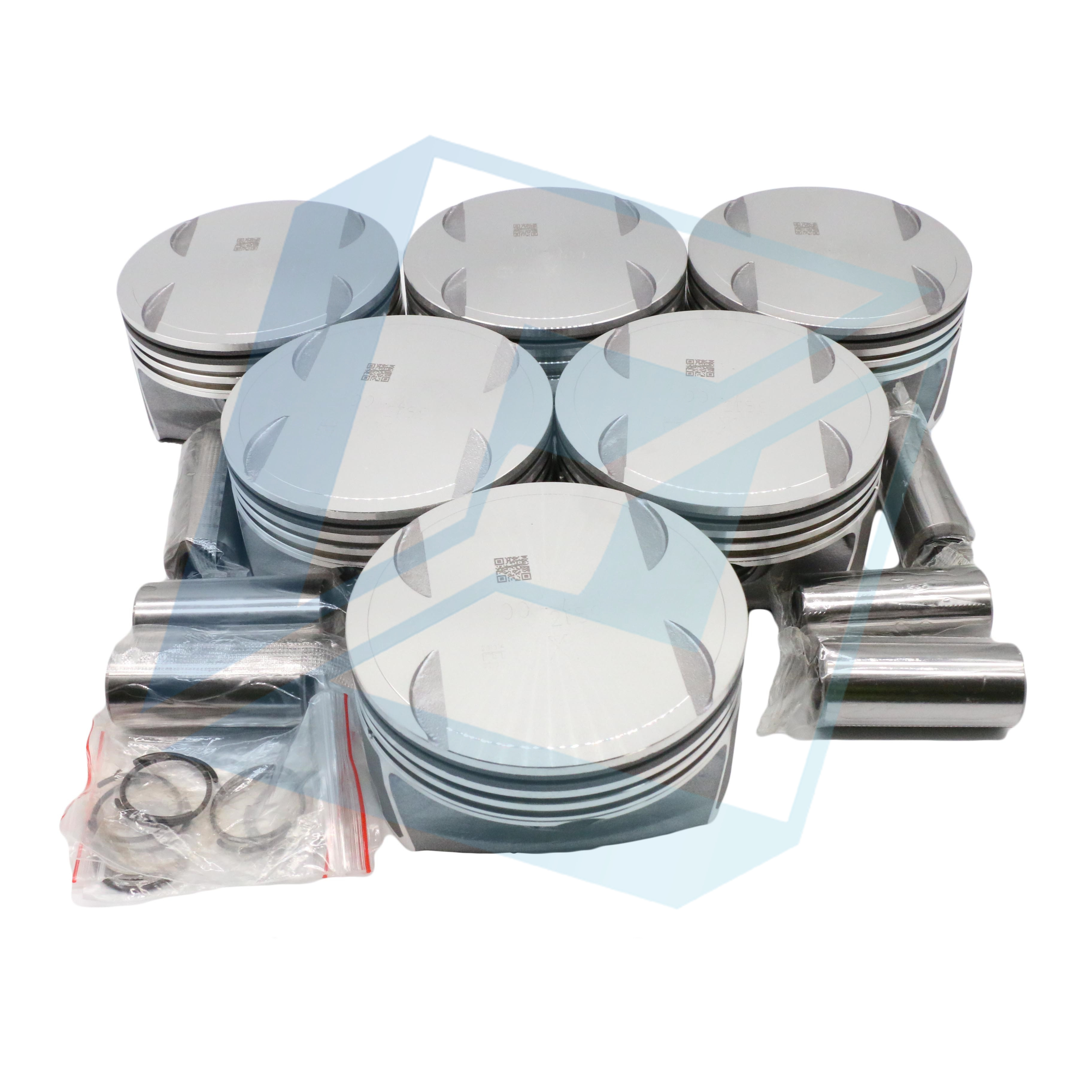Piston kit with ring STD 025 050 2720308917 A2720308917 A2720304317 A2720309717 A2720301618 M272 M272.965 3.5 for Mercedes Benz