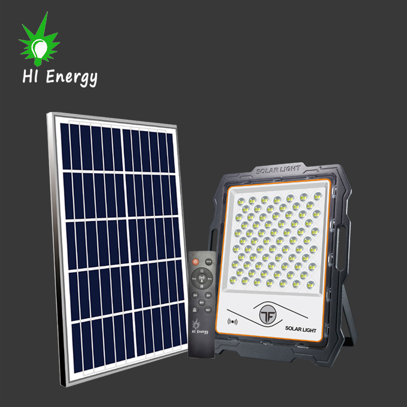 Hienergy 100W 200W 300W 400W 500W 600W открытый радарным датчиком контроля портативный алюминиевый штатив с защитой от солнечной энергии светодиодные потолочные светильники с пультом дистанционного управления